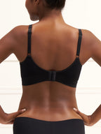 Padded All Day Bra - Lightly Padded Wireless T Shirt Bra with Full Coverage