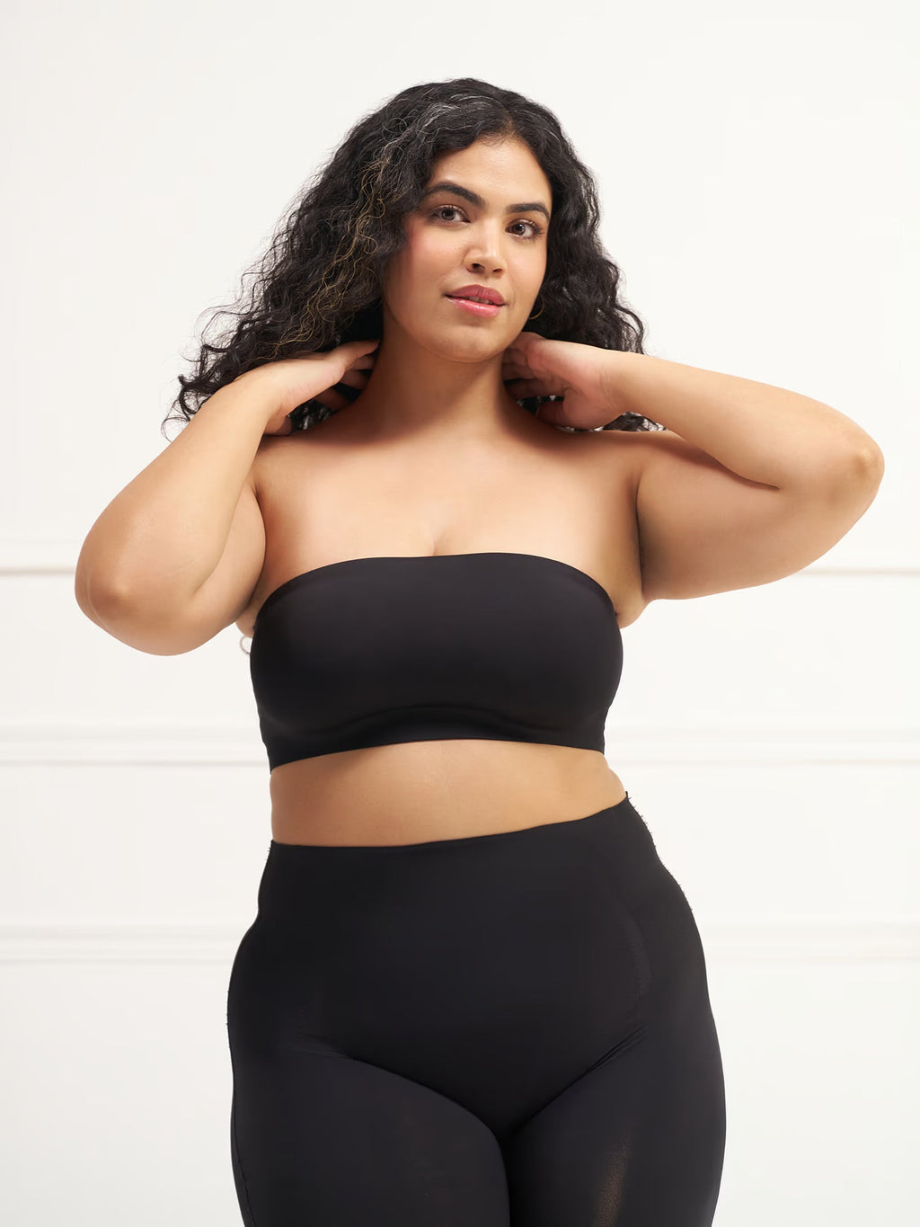 Bandeau - No Slip Non-Padded Wireless Seamless Tube Bra.