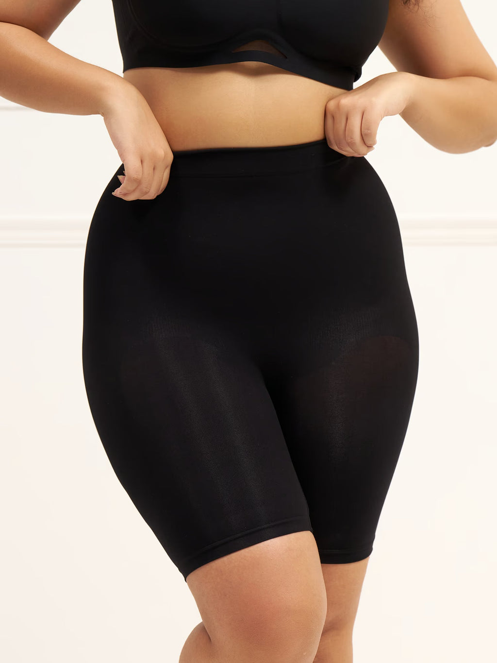 Mid Waist Butt Lifting Shorts