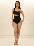 High Waisted Tummy Tucker Briefs Combo Packs Underwear UNDERNEAT Black S