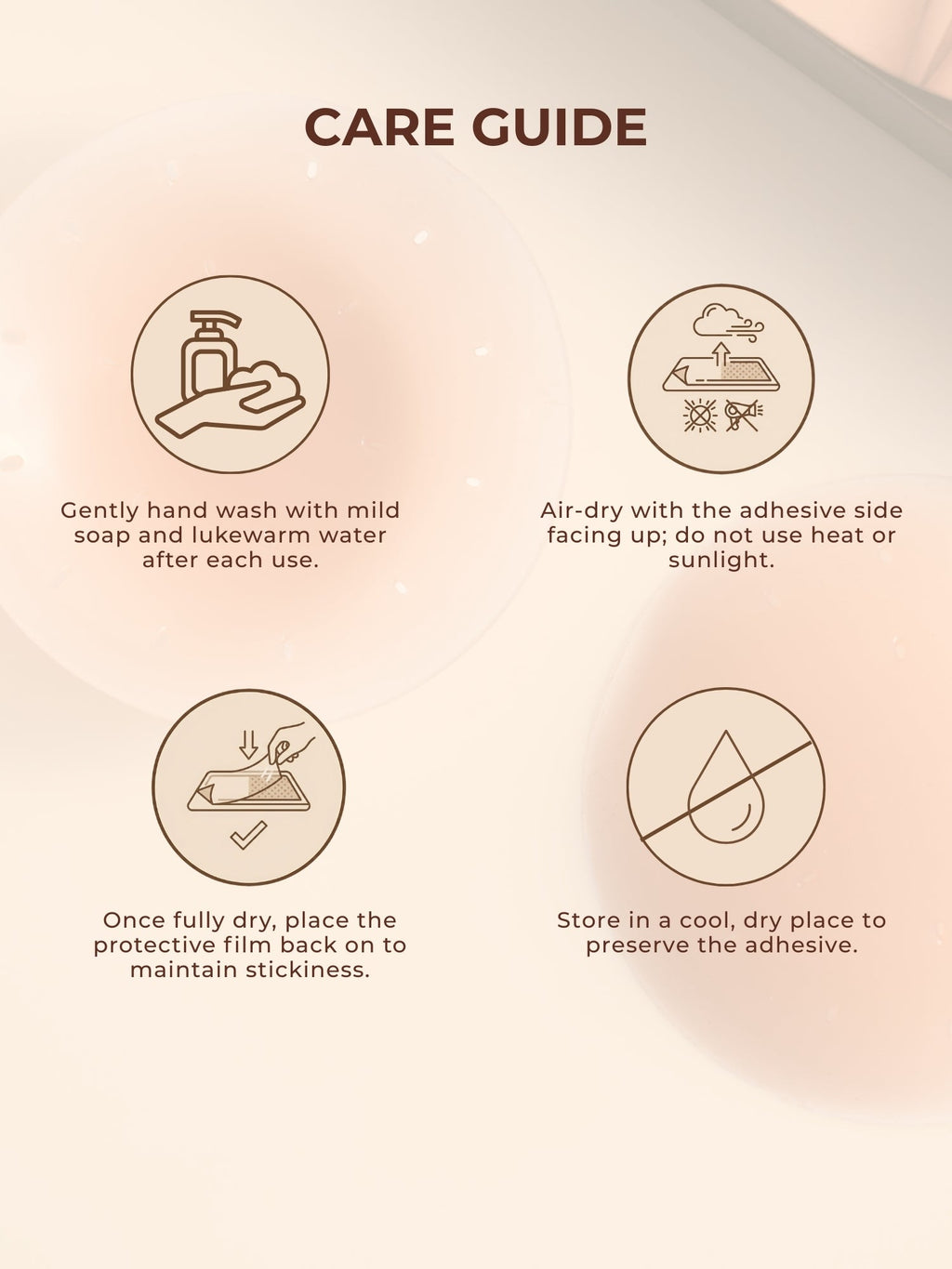 Adhesive Nipple Covers