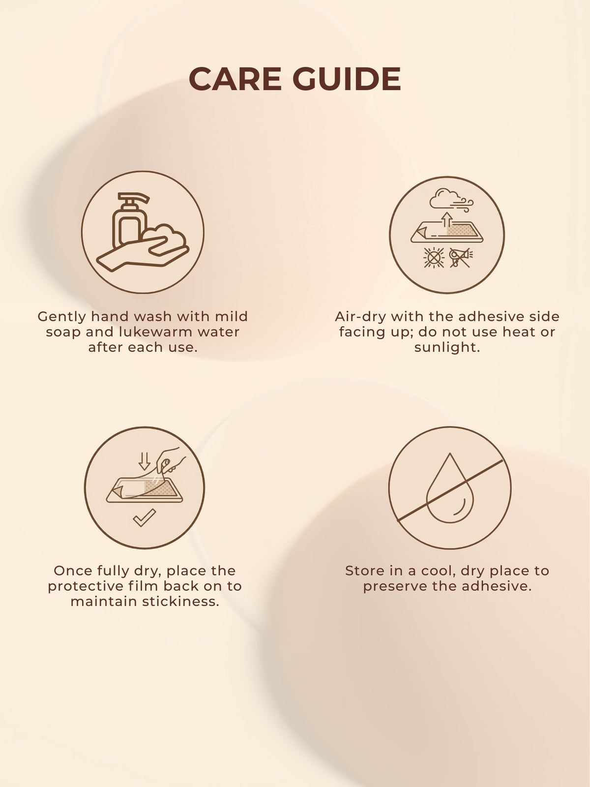 Reusable Lift Nipple Cover – AirLock Adhesive Technology, Extended Lifting Tabs, Seamless & Invisible