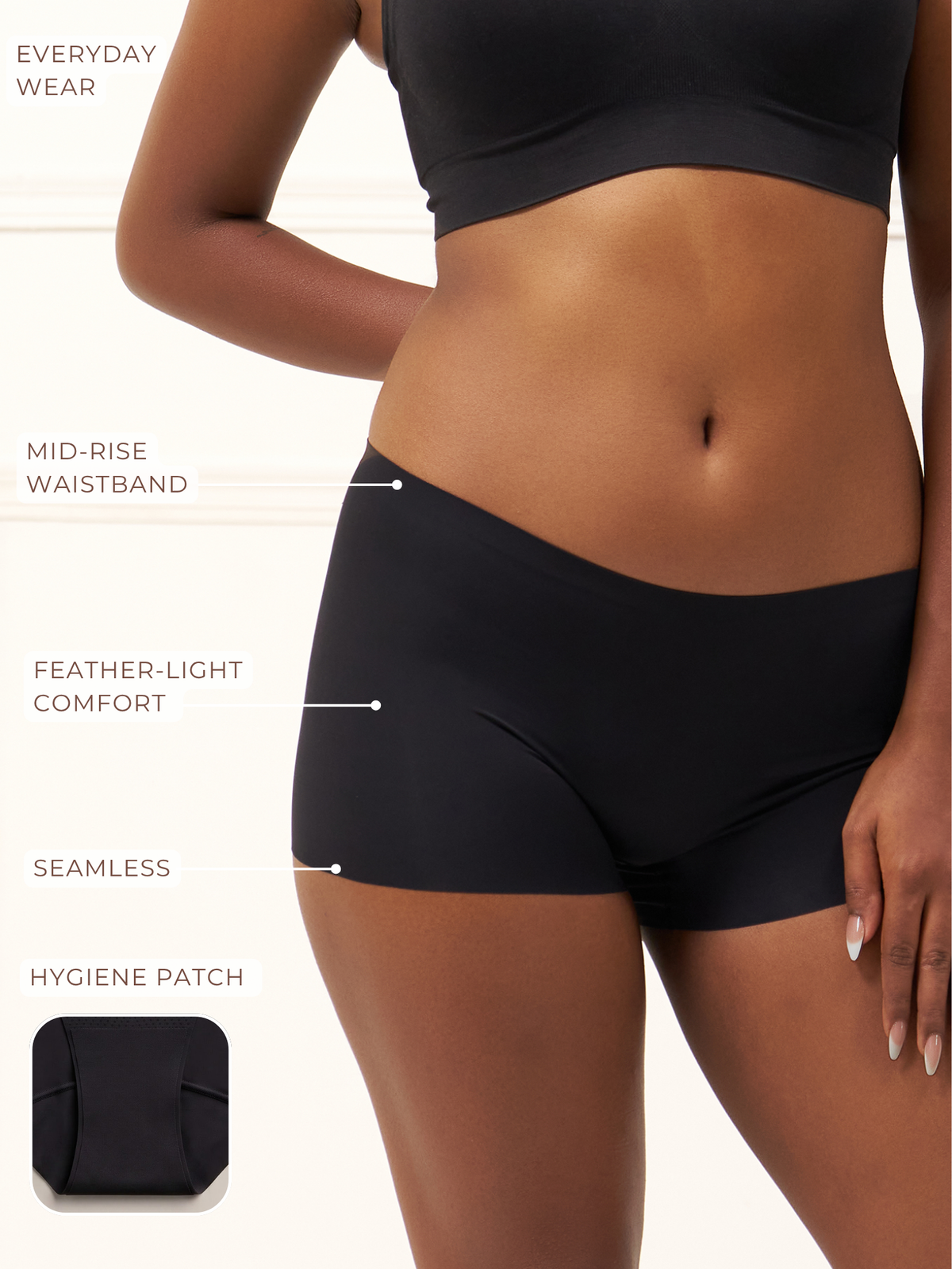 All Day comfort Boy Shorts
