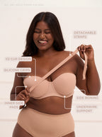 All Day Hold Strapless Bra