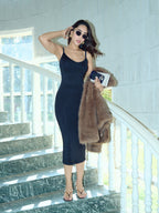 Bodycon Dress with Built-In Bra