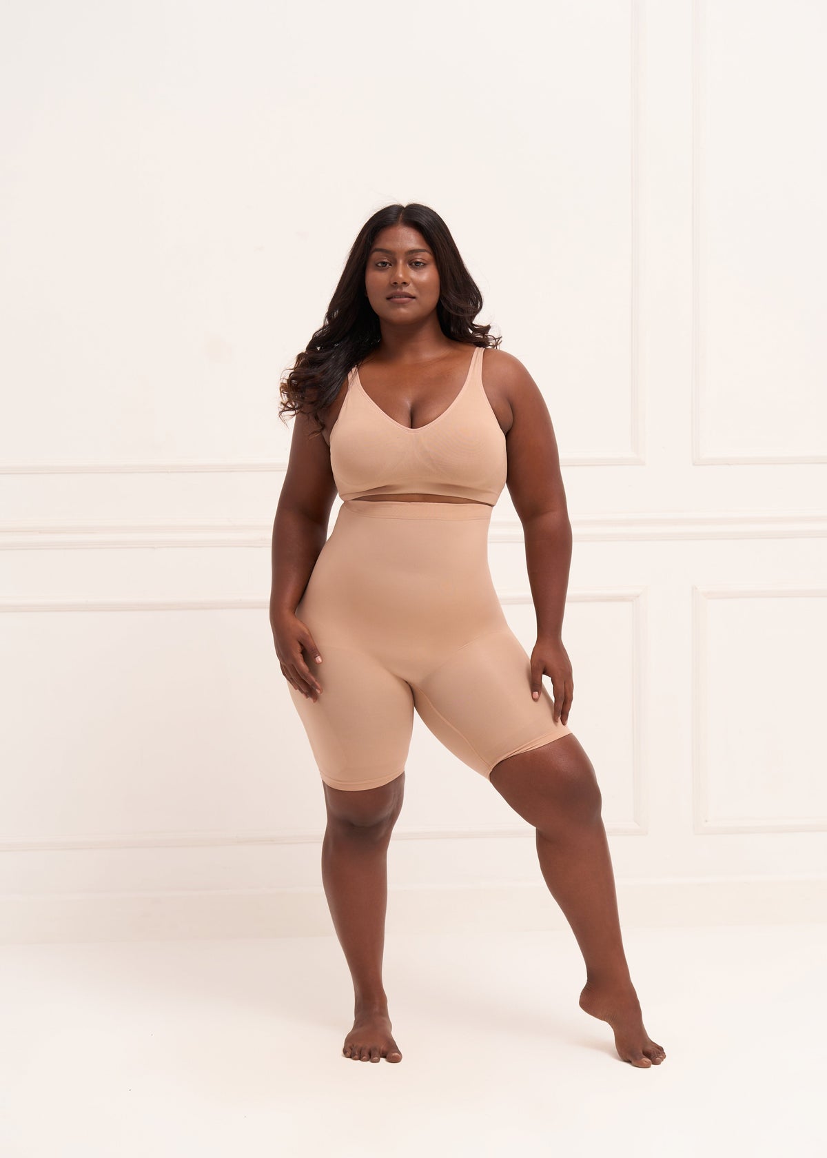 Padded All Day Bra - Lightly Padded Wireless T Shirt Bra with Full Coverage