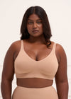 Padded All Day Bra - Lightly Padded Wireless T Shirt Bra with Full Coverage