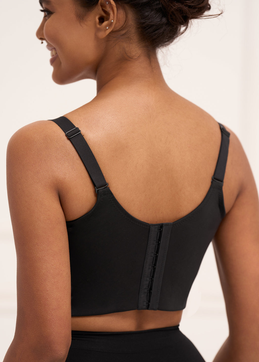Underwire Push Up Bra - Padded Full Back Coverage Bra with 7-Hook Closure