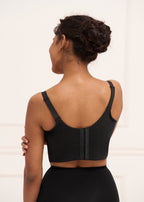 Underwire Push Up Bra - Padded Full Back Coverage Bra with 7-Hook Closure