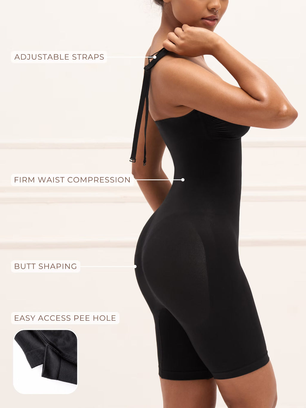 Strapless Butt Lifting Bodysuit