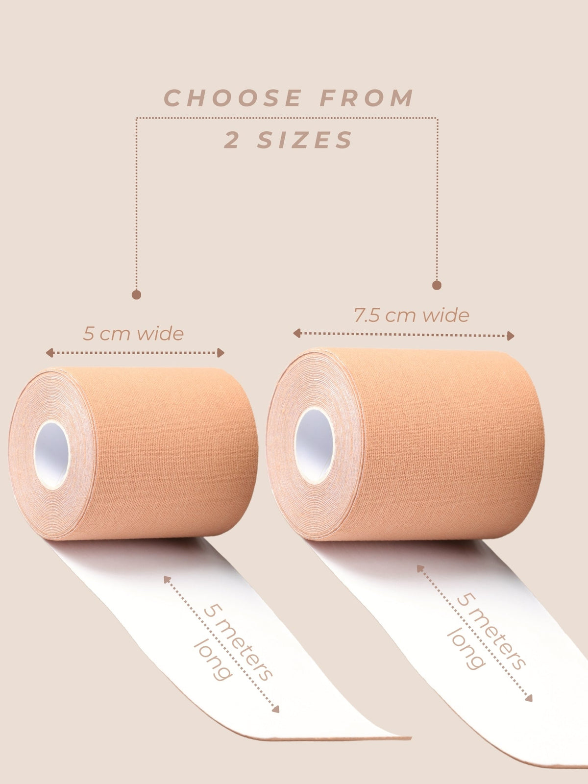 Body Tape for Women for a Natural Lift and Support