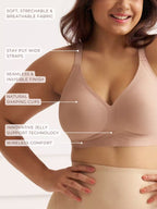 Everyday T-shirt Jelly Bra