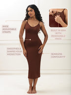 Bodycon Dress with Built-In Bra