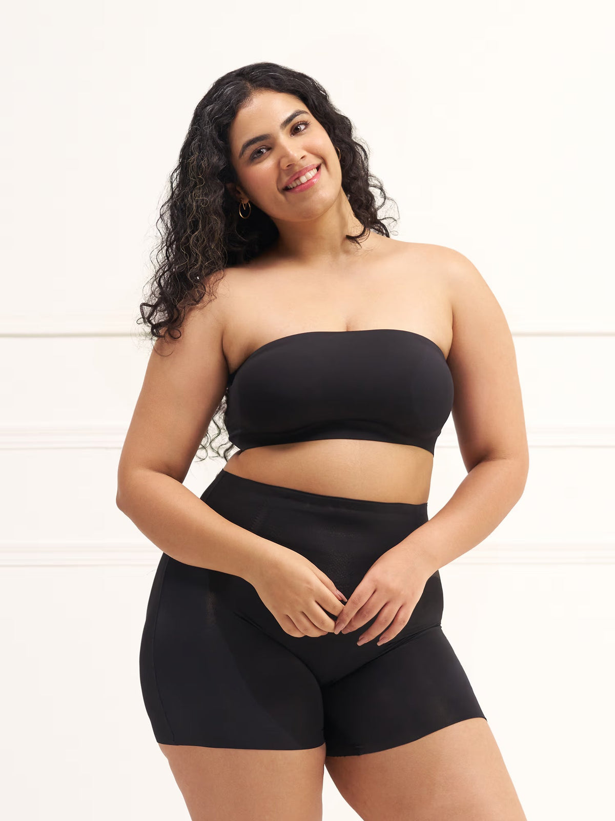 Bandeau - No Slip Non-Padded Wireless Seamless Tube Bra.