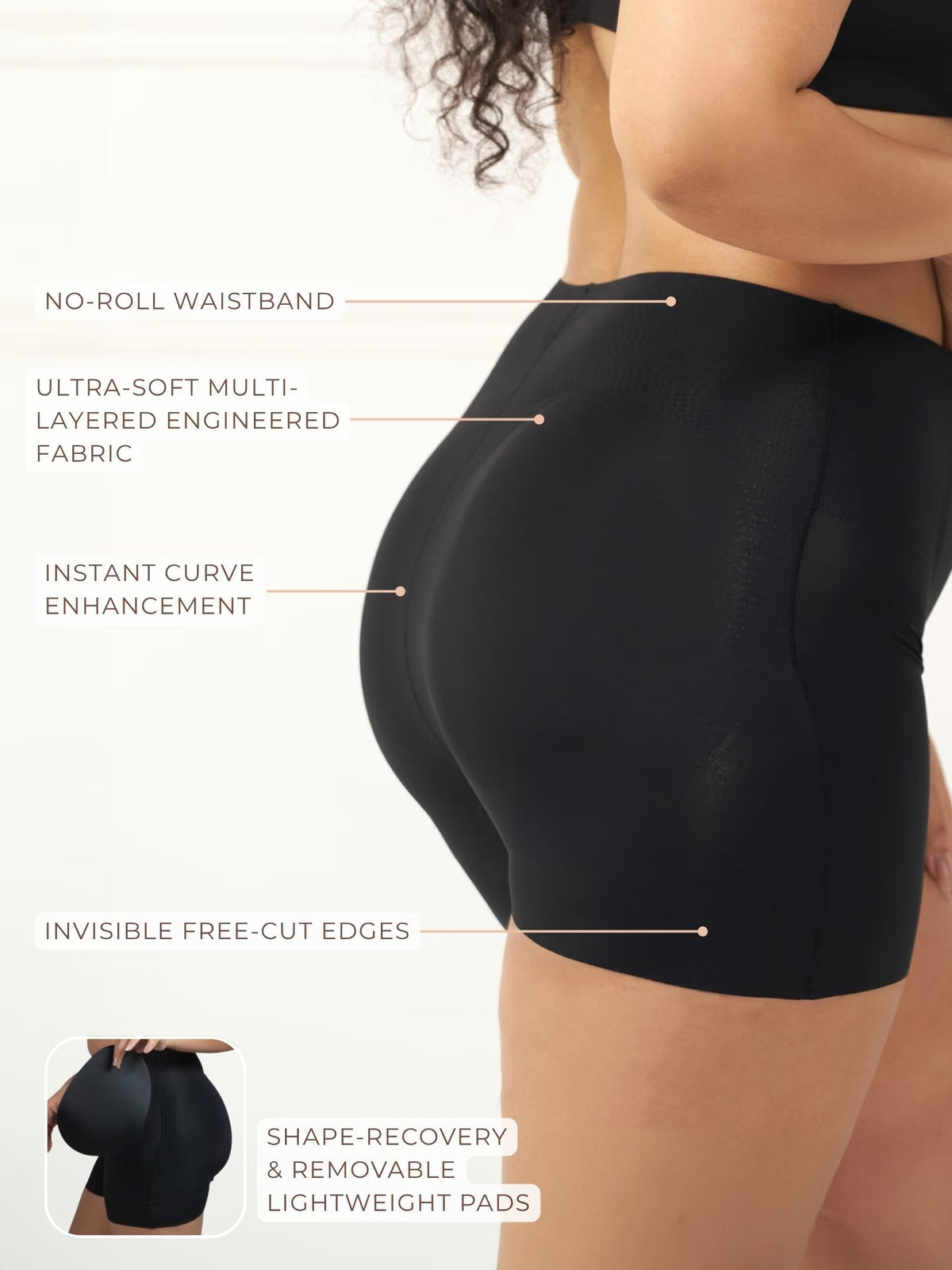 Butt Padded Shorts