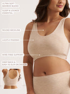 All Day comfort Bamboo Slip On Bra