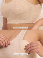 All Day comfort Bamboo Slip On Bra