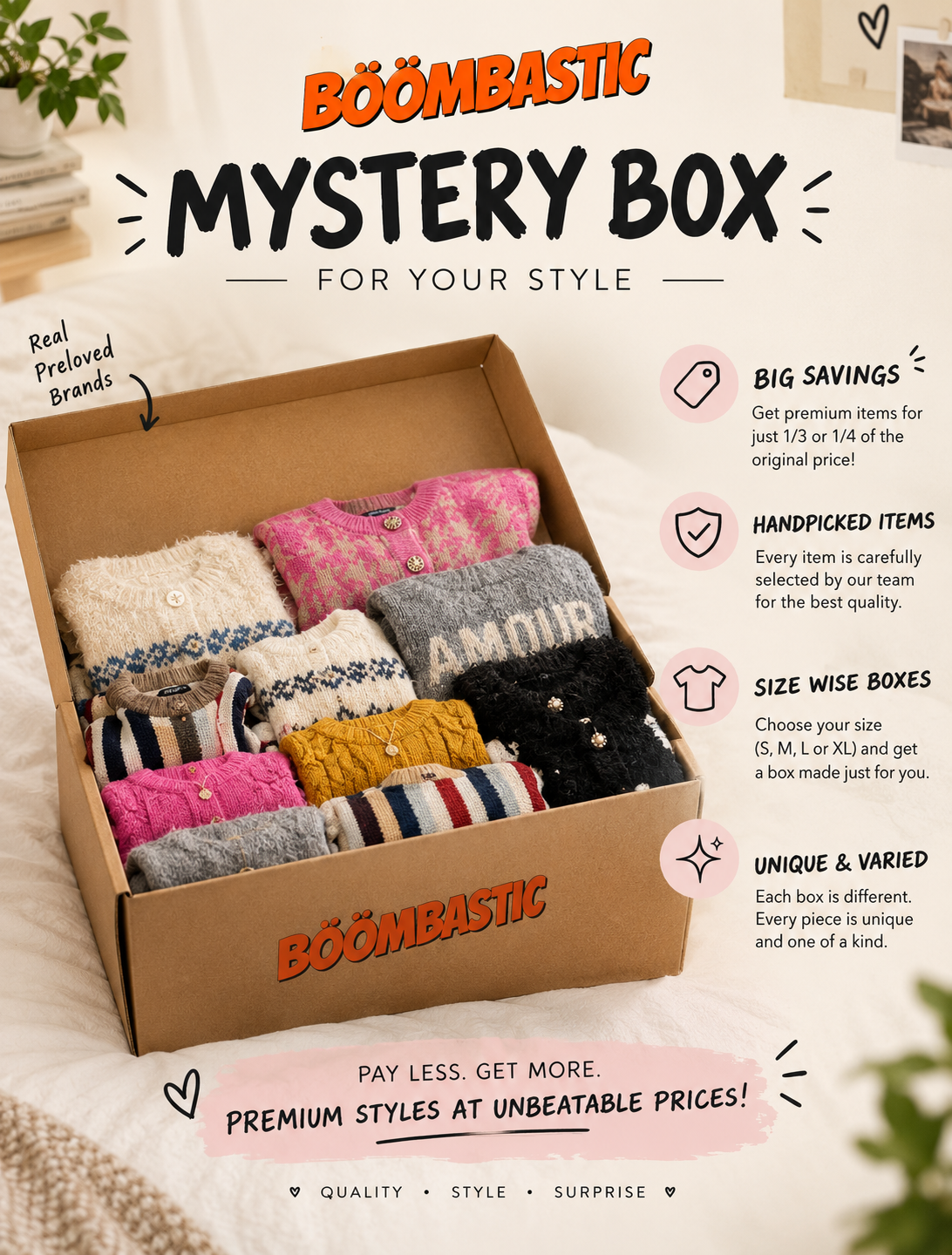 Böömbastic Women’s Premium Winter Mystery Box