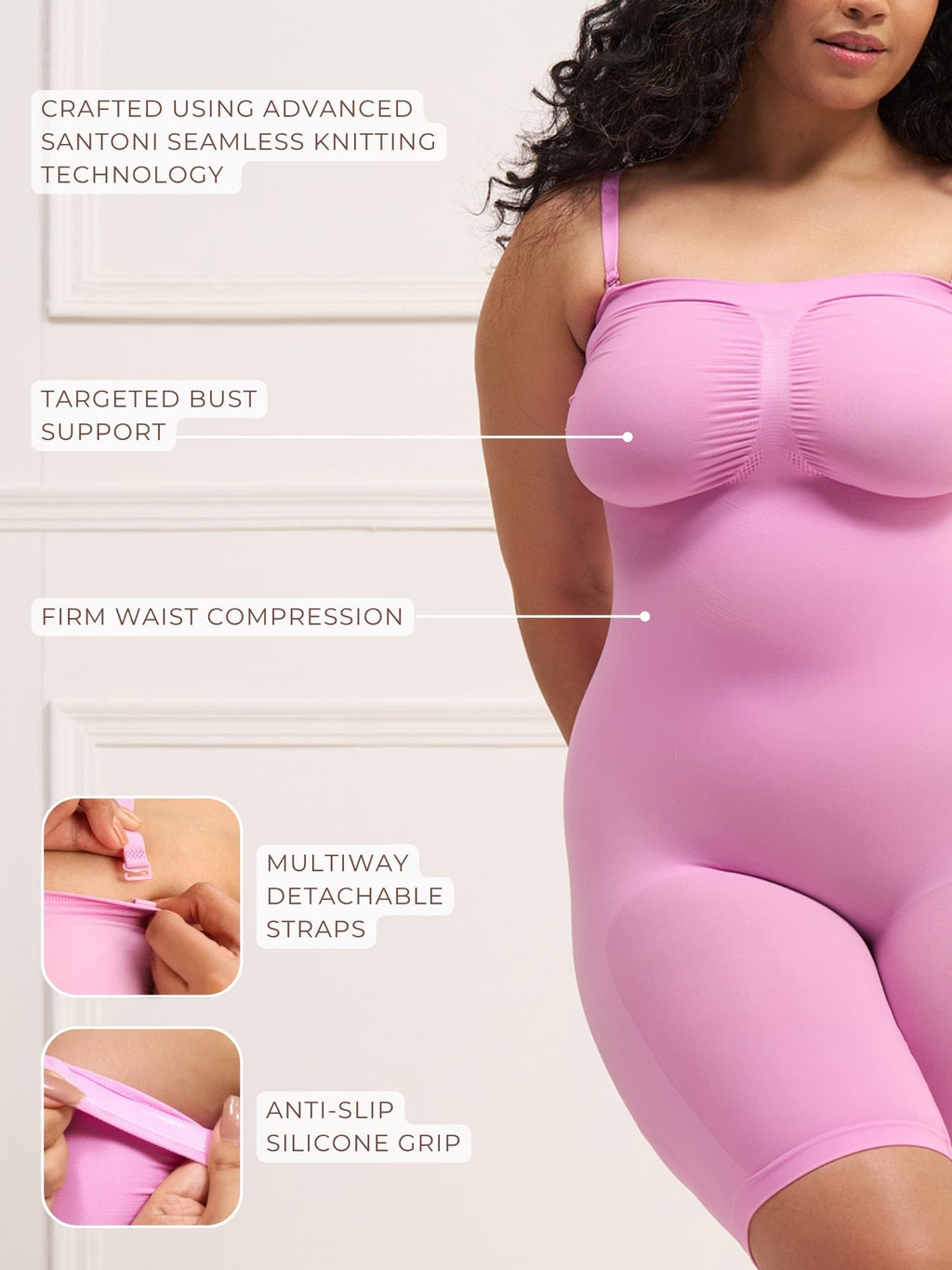 Strapless Butt Lifting Bodysuit